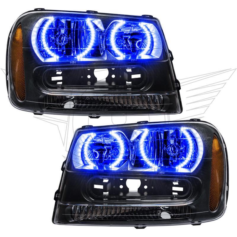 Chevrolet Trail Blazer Headlight Halo Kit - ORACLE Lighting - Blue - `02-`09